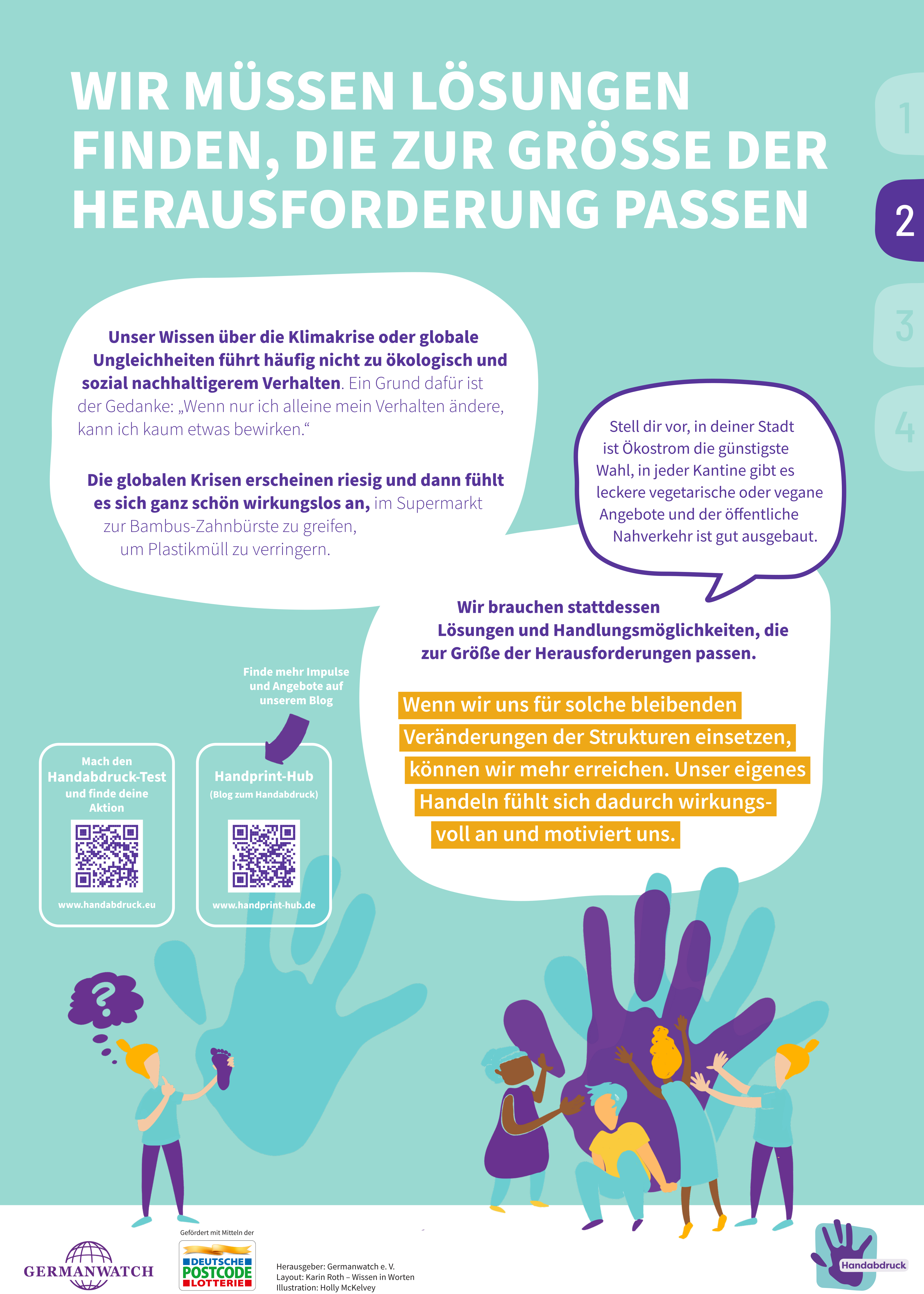 Wir müssen Lösungen finden, die zur Größe der Herausforderung passen